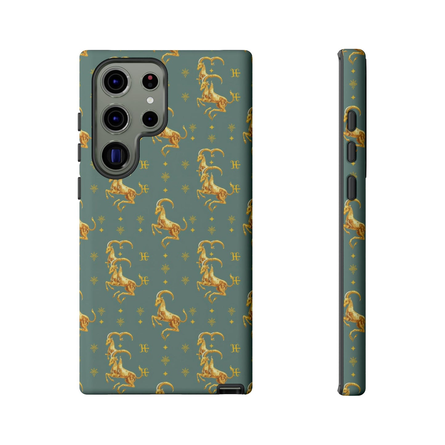 Tough Cases, Capricorn, Zodiac v1, Metal Pattern