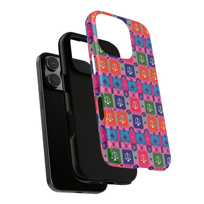 Tough Cases, Libra, Zodiac, Shape Pattern