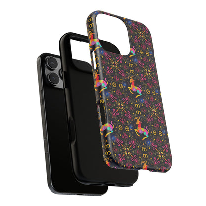 Tough Cases, Capricorn, Zodiac v2, Metal Pattern
