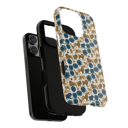 Tough Cases, Leo, Zodiac v2, Metal Pattern