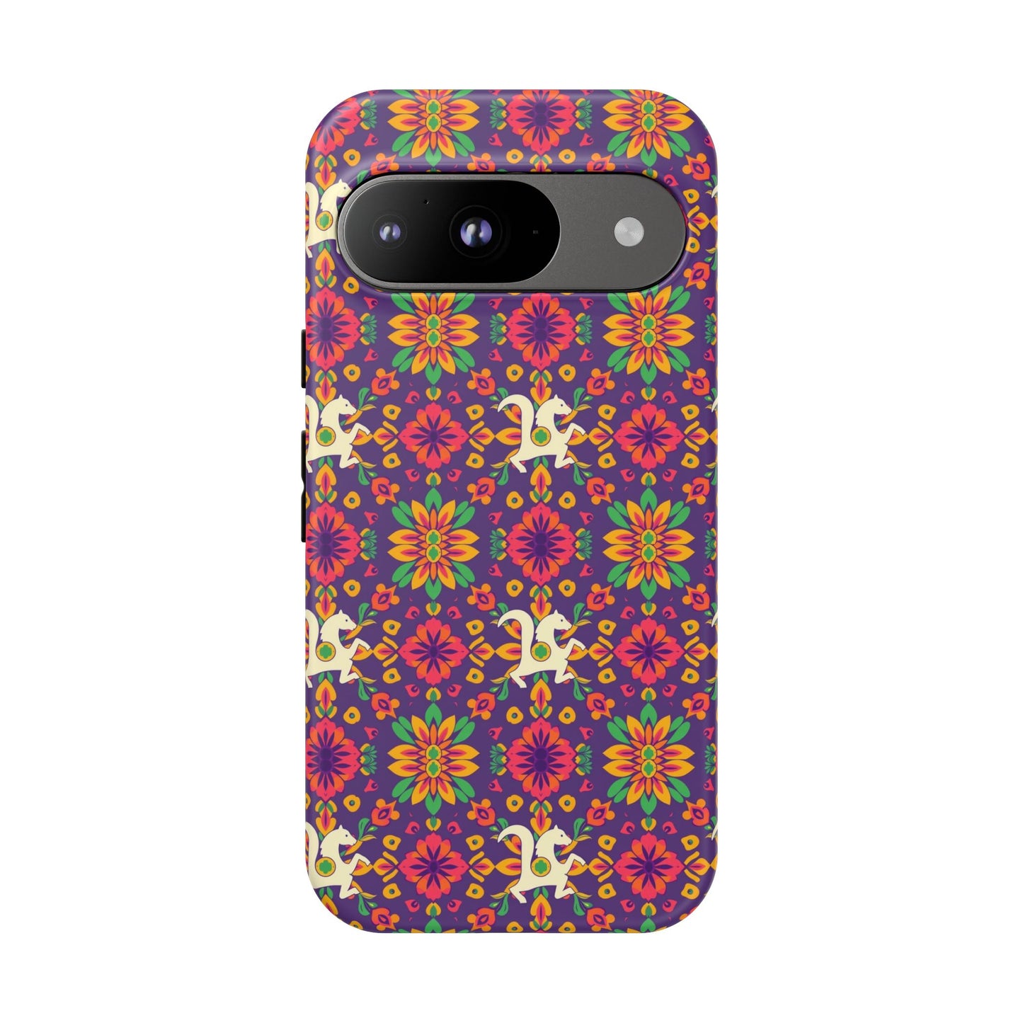 Tough Cases, Aquarius, Zodiac v1, Flower Pattern