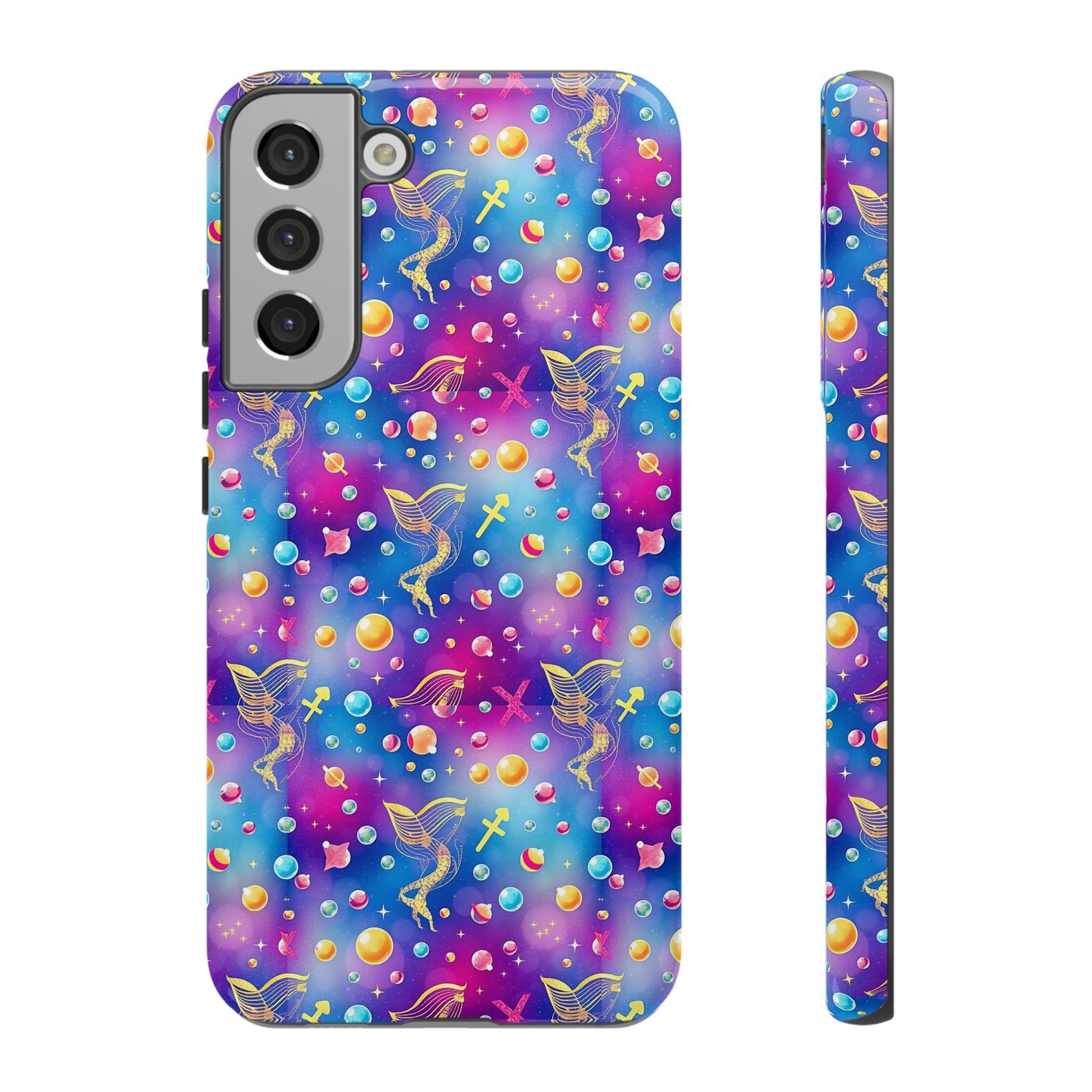 Tough Cases, Sagittarius, Zodiac v3, Bubble Pattern
