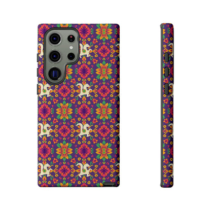 Tough Cases, Aquarius, Zodiac v1, Flower Pattern