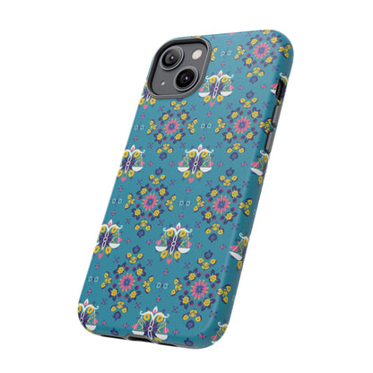 Tough Cases, Libra, Zodiac v2, Flower Pattern