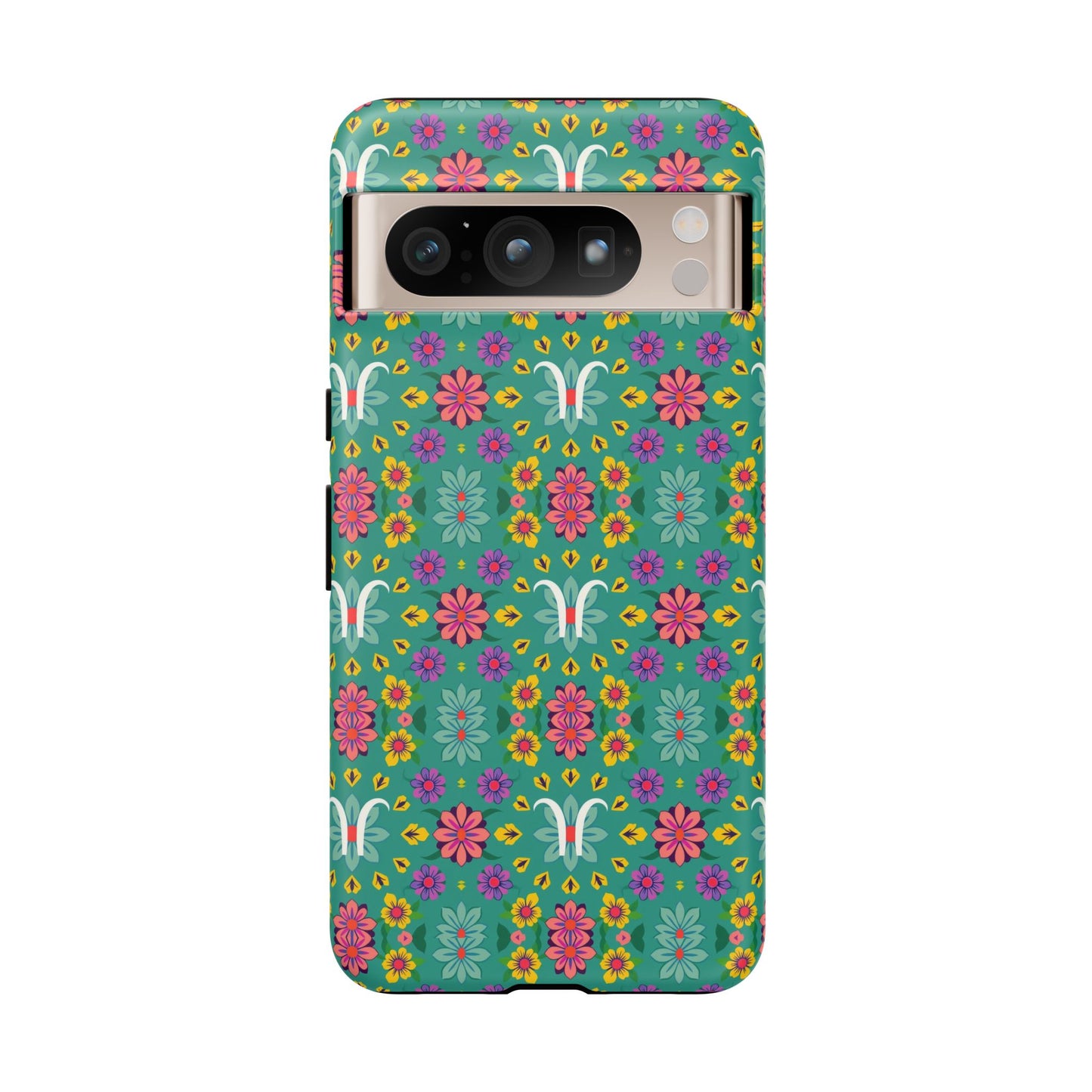 Tough Cases, Aquarius, Zodiac v4, Flower Pattern