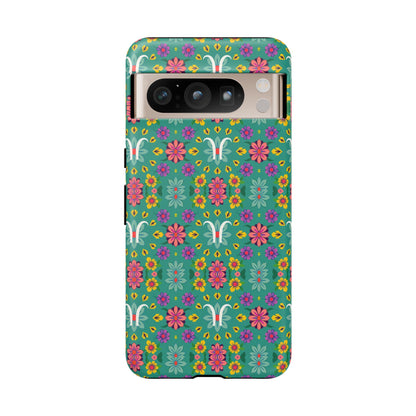 Tough Cases, Aquarius, Zodiac v4, Flower Pattern