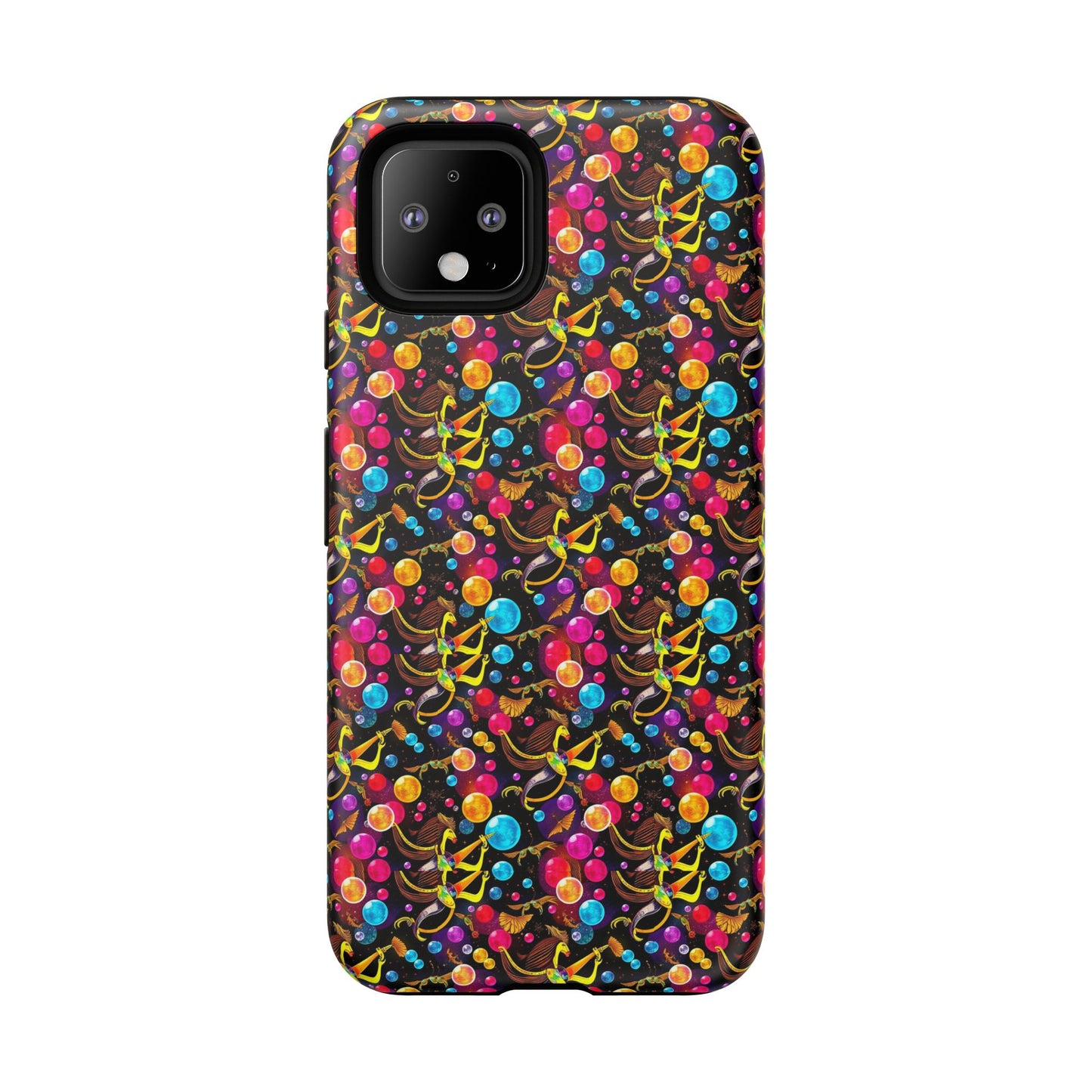 Tough Cases, Sagittarius, Zodiac v1, Bubble Pattern