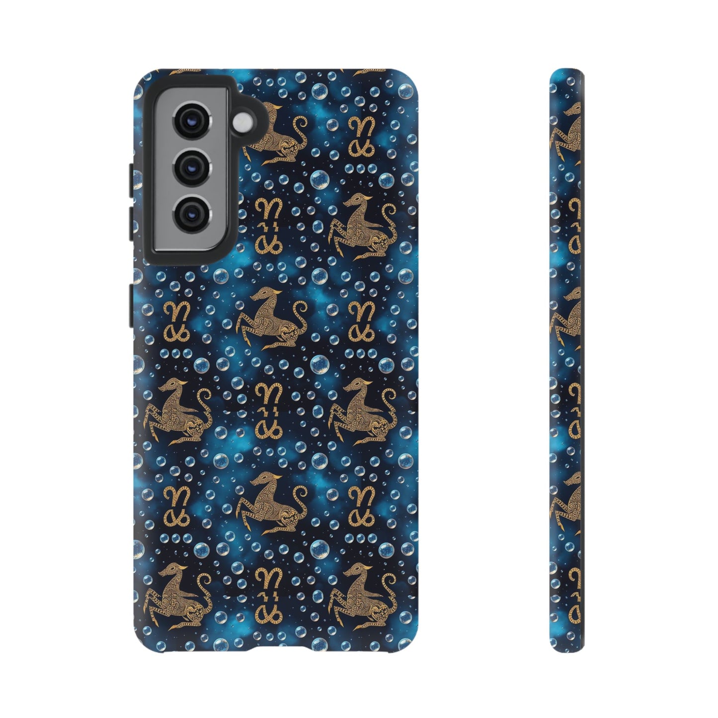Tough Cases, Capricorn, Zodiac, Bubble Pattern