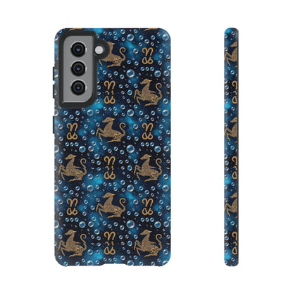 Tough Cases, Capricorn, Zodiac, Bubble Pattern