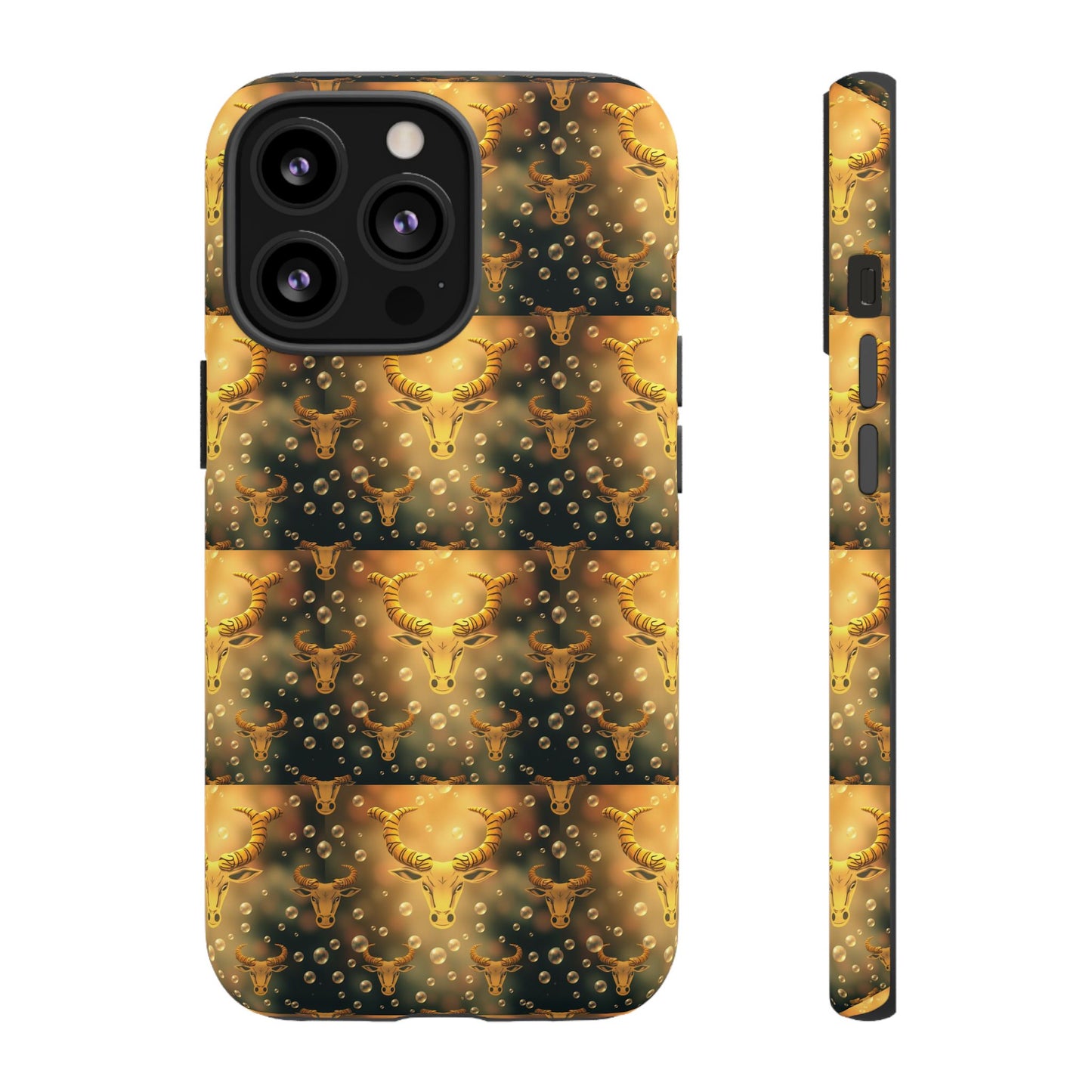 Tough Cases, Taurus, Zodiac v1, Bubble Pattern