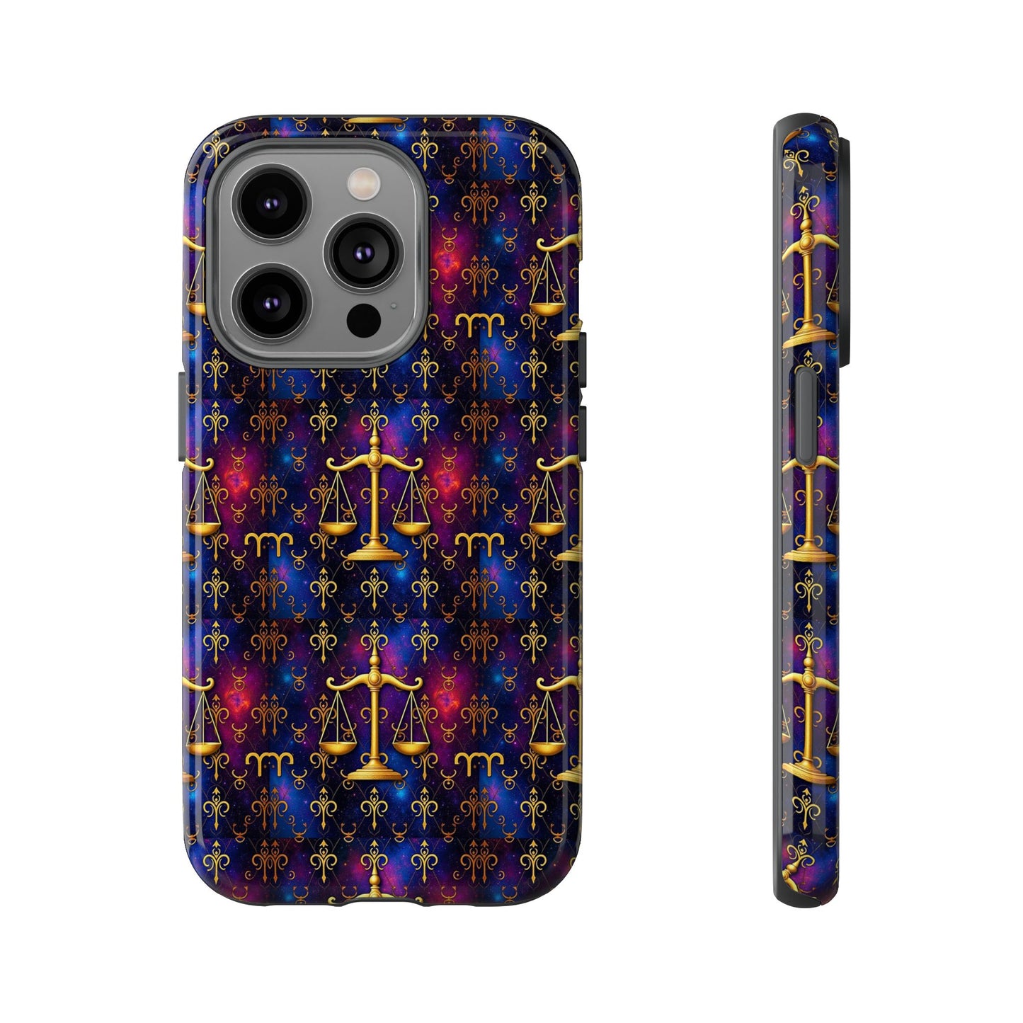 Tough Cases, Libra, Zodiac v2, Metal Pattern
