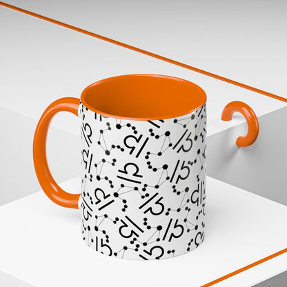 Accent Coffee Mug with the Libra sign (11, 15oz)