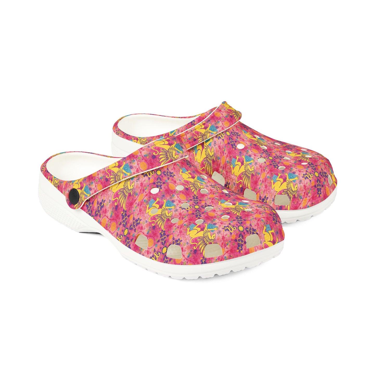 EVA Foam Rubber Shoes, (AOP), Virgo, Zodiac v1, Pattern