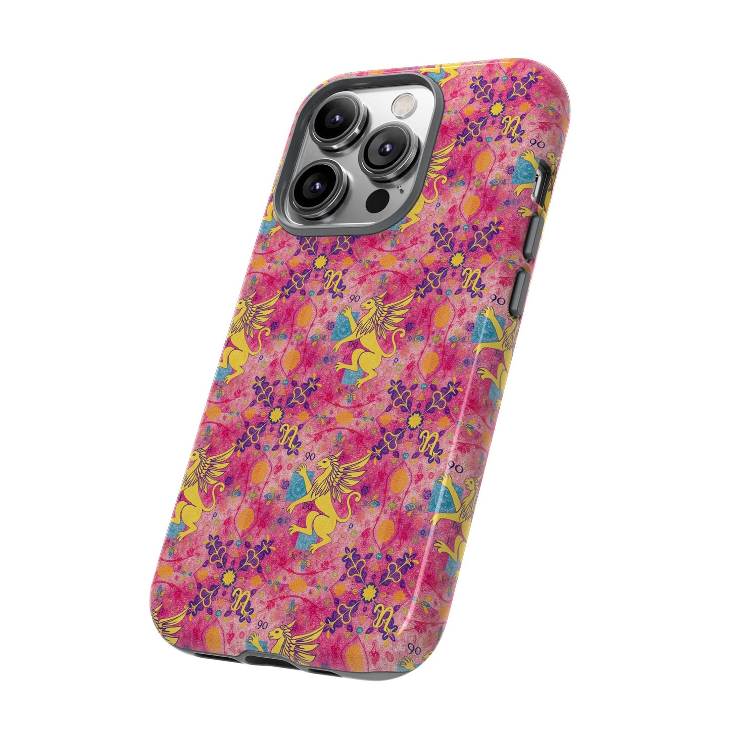 Tough Cases, Virgo, Zodiac, Metal Pattern