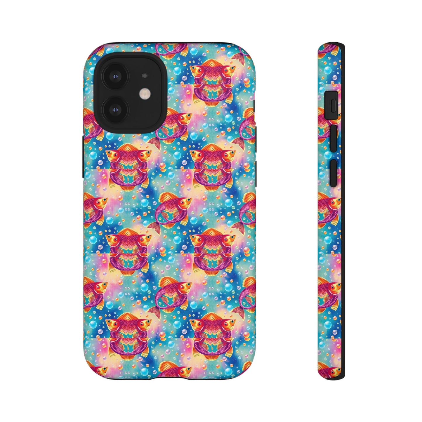 Tough Cases, Pisces, Zodiac v1, Bubble Pattern