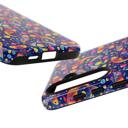 Tough Cases, Pisces, Zodiac, Bubble Pattern