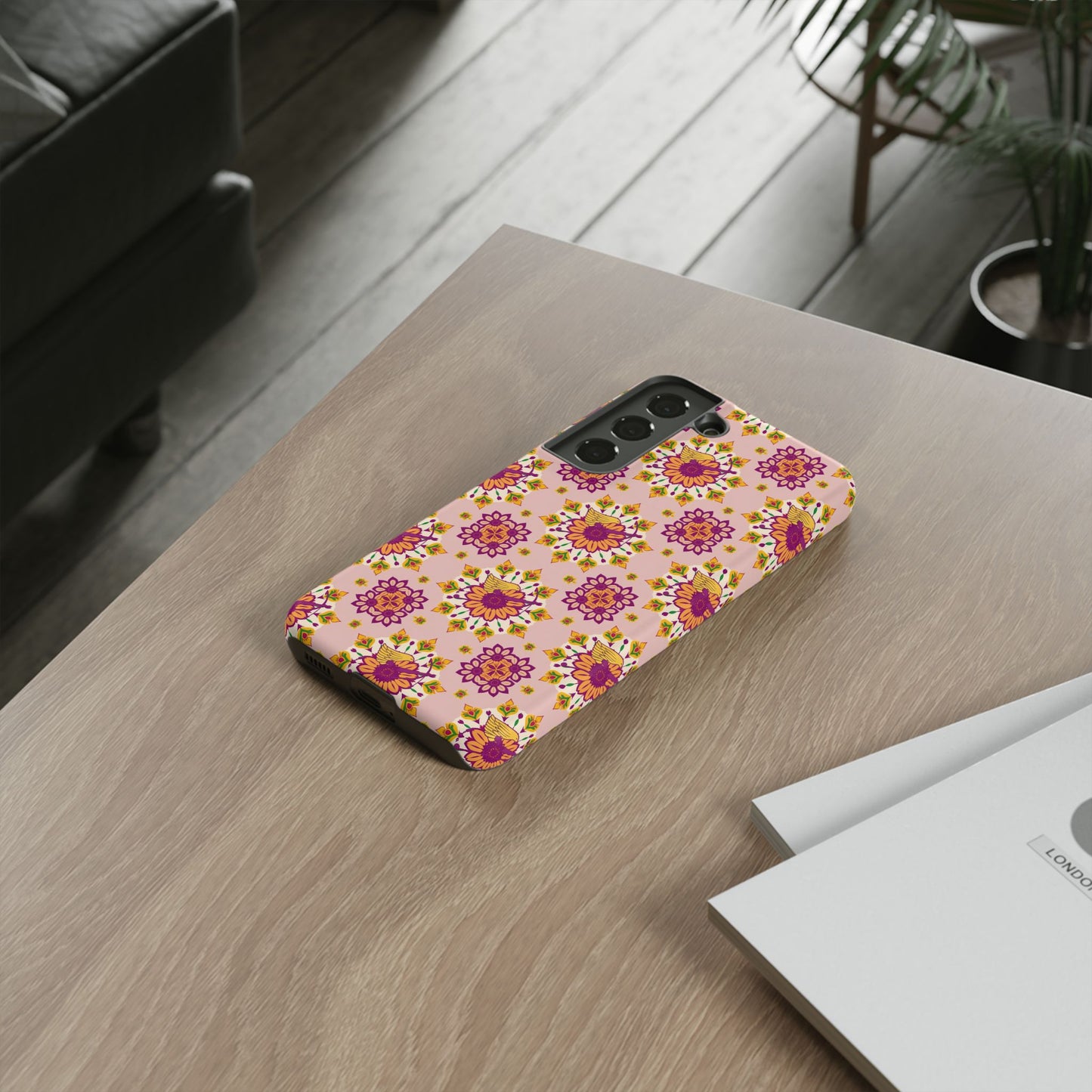 Tough Cases, Sagittarius, Zodiac v4, Flower Pattern