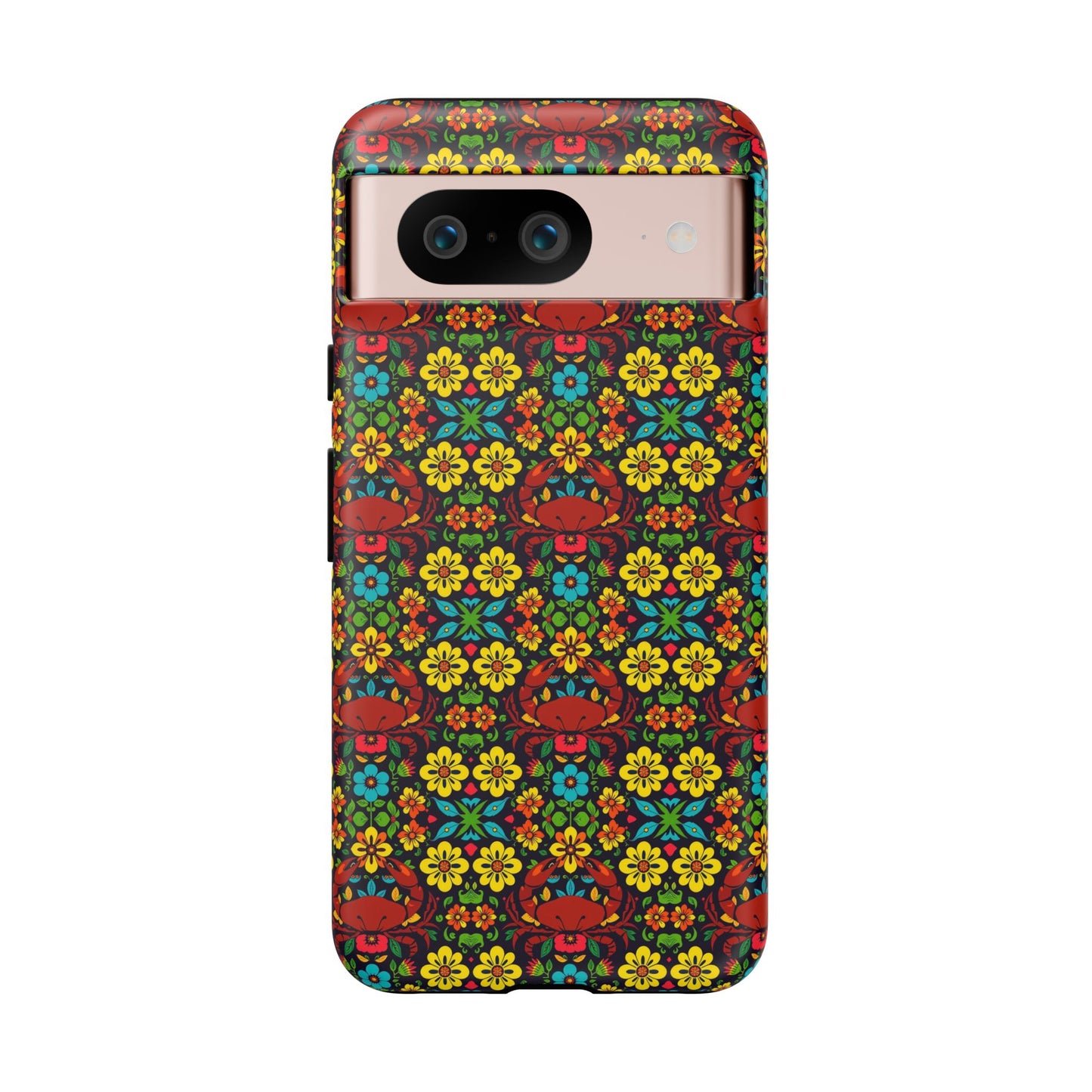 Tough Cases, Cancer, Zodiac v2, Flower Pattern