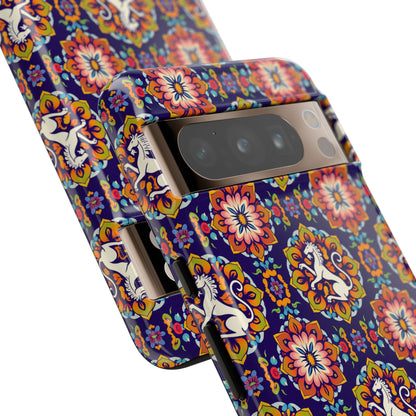 Tough Cases, Virgo, Zodiac v3, Flower Pattern