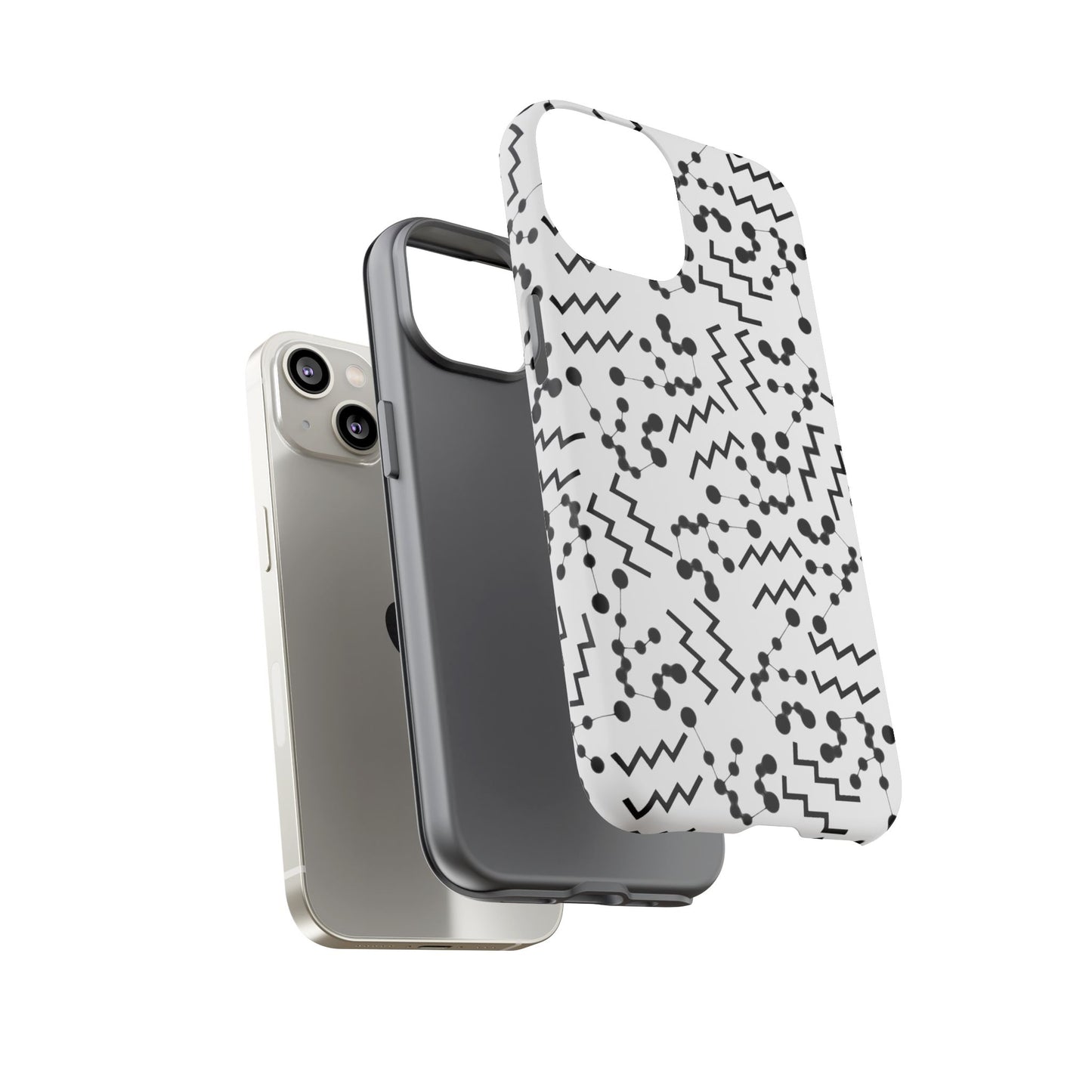 Tough Cases with the Aquarius Zodiac sign for iPhone, Samsung Galaxy, and Google Pixel devices