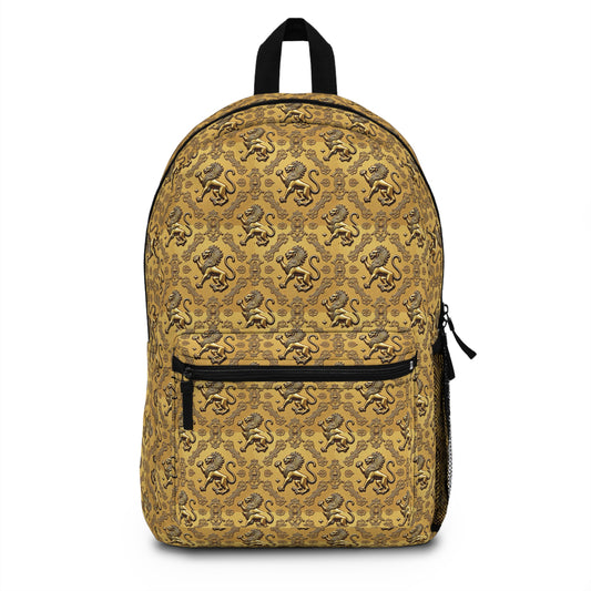 Backpack, Leo, Zodiac v2, Metal Pattern