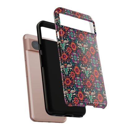Tough Cases, Taurus, Zodiac v4, Flower Pattern