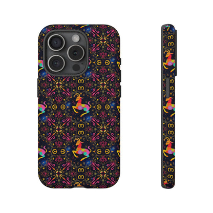 Tough Cases, Capricorn, Zodiac v2, Metal Pattern