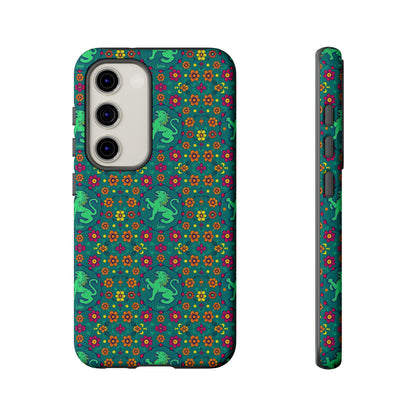 Tough Cases, Leo, Zodiac v3, Flower Pattern