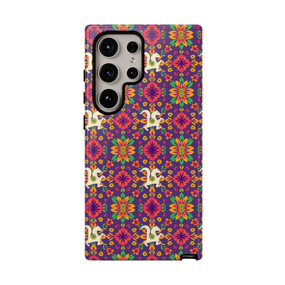 Tough Cases, Aquarius, Zodiac v1, Flower Pattern