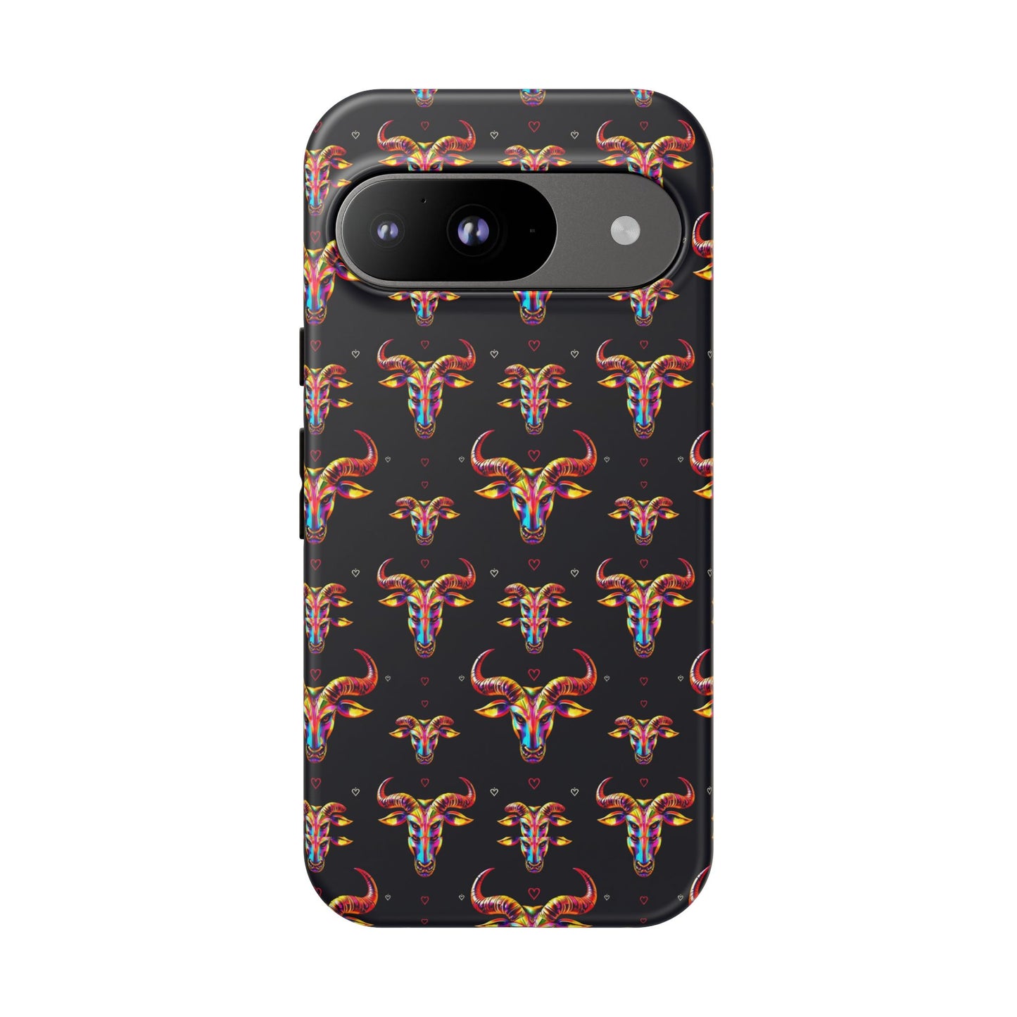 Tough Cases, Taurus, Zodiac, Metal Pattern
