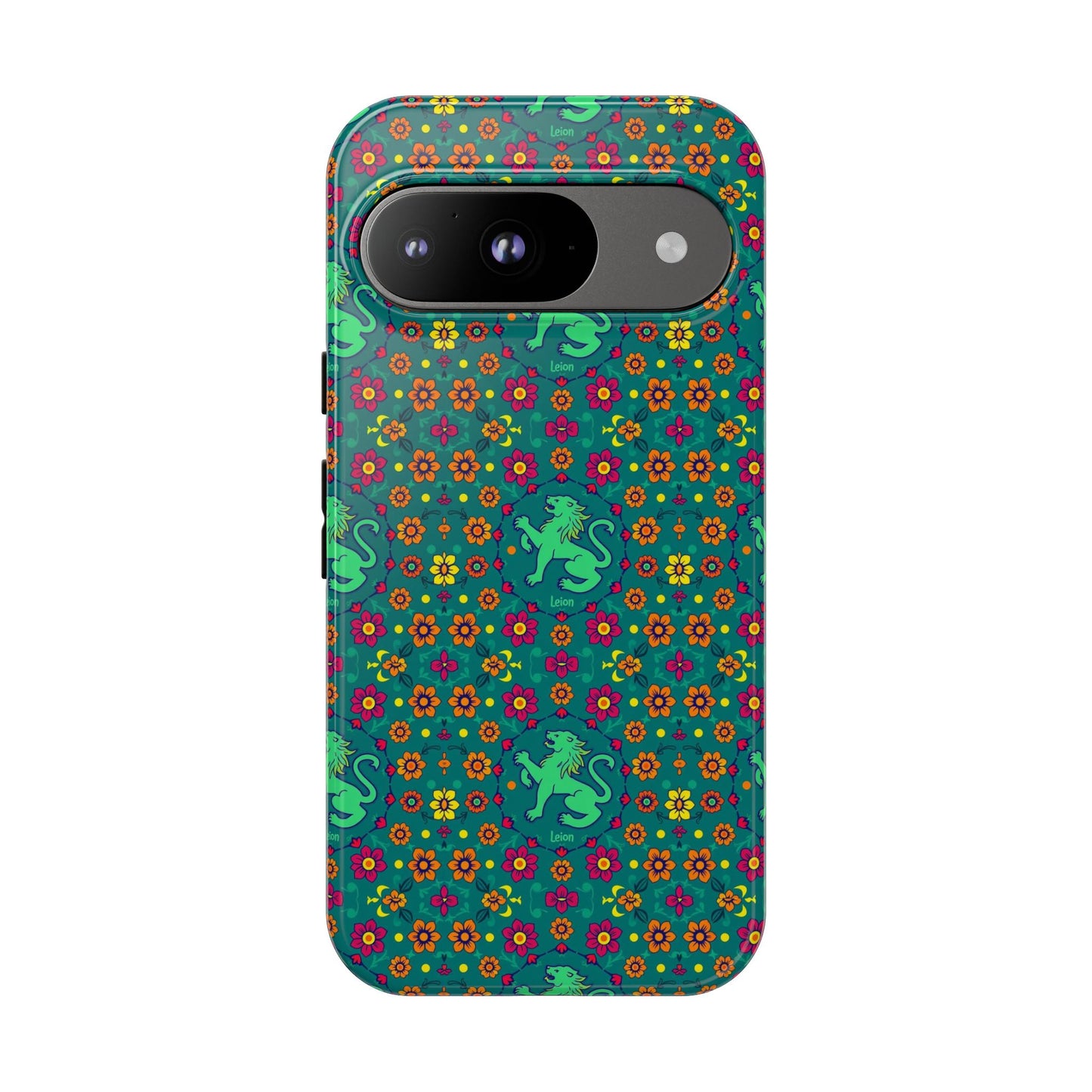 Tough Cases, Leo, Zodiac v3, Flower Pattern