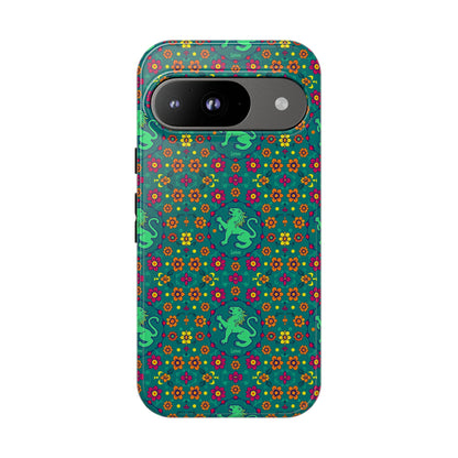 Tough Cases, Leo, Zodiac v3, Flower Pattern