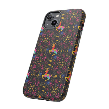 Tough Cases, Capricorn, Zodiac v2, Metal Pattern