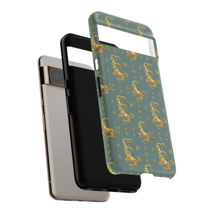 Tough Cases, Capricorn, Zodiac v1, Metal Pattern