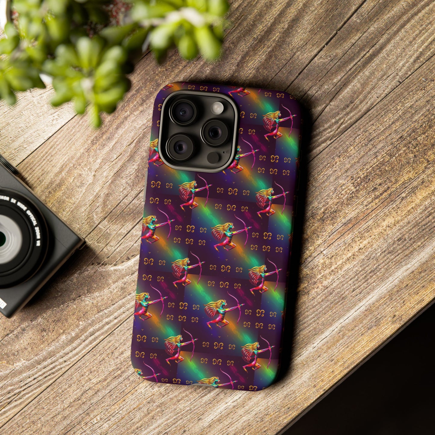 Tough Cases, Sagittarius, Zodiac v1, Metal Pattern