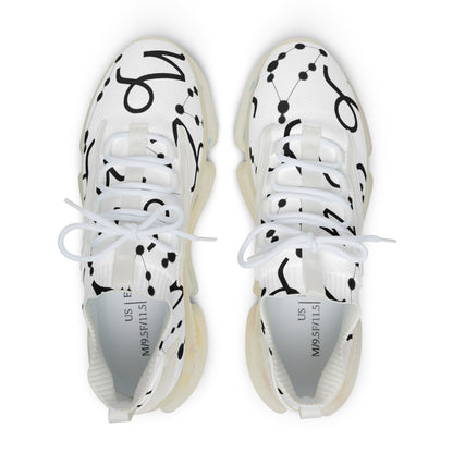 Men's Mesh Sneakers, Capricorn Zodiac Sign, all over print