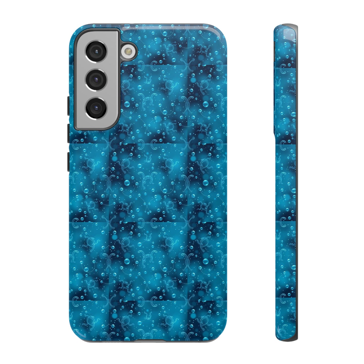 Tough Cases, Aquarius, Zodiac v3, Bubble Pattern