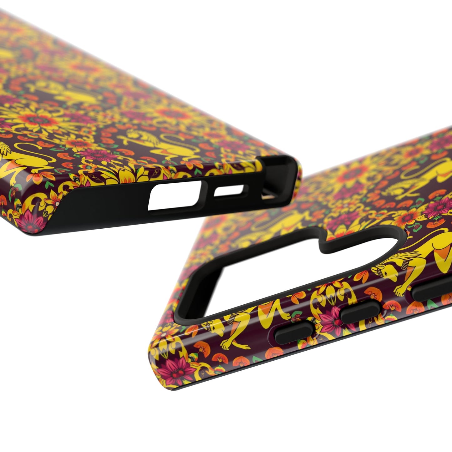 Tough Cases, Virgo, Zodiac v1, Flower Pattern