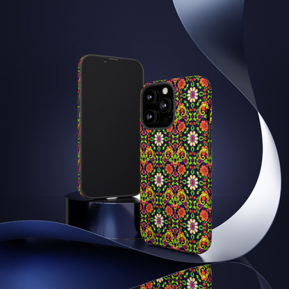 Tough Cases, Aries, Zodiac v4, Flower Pattern