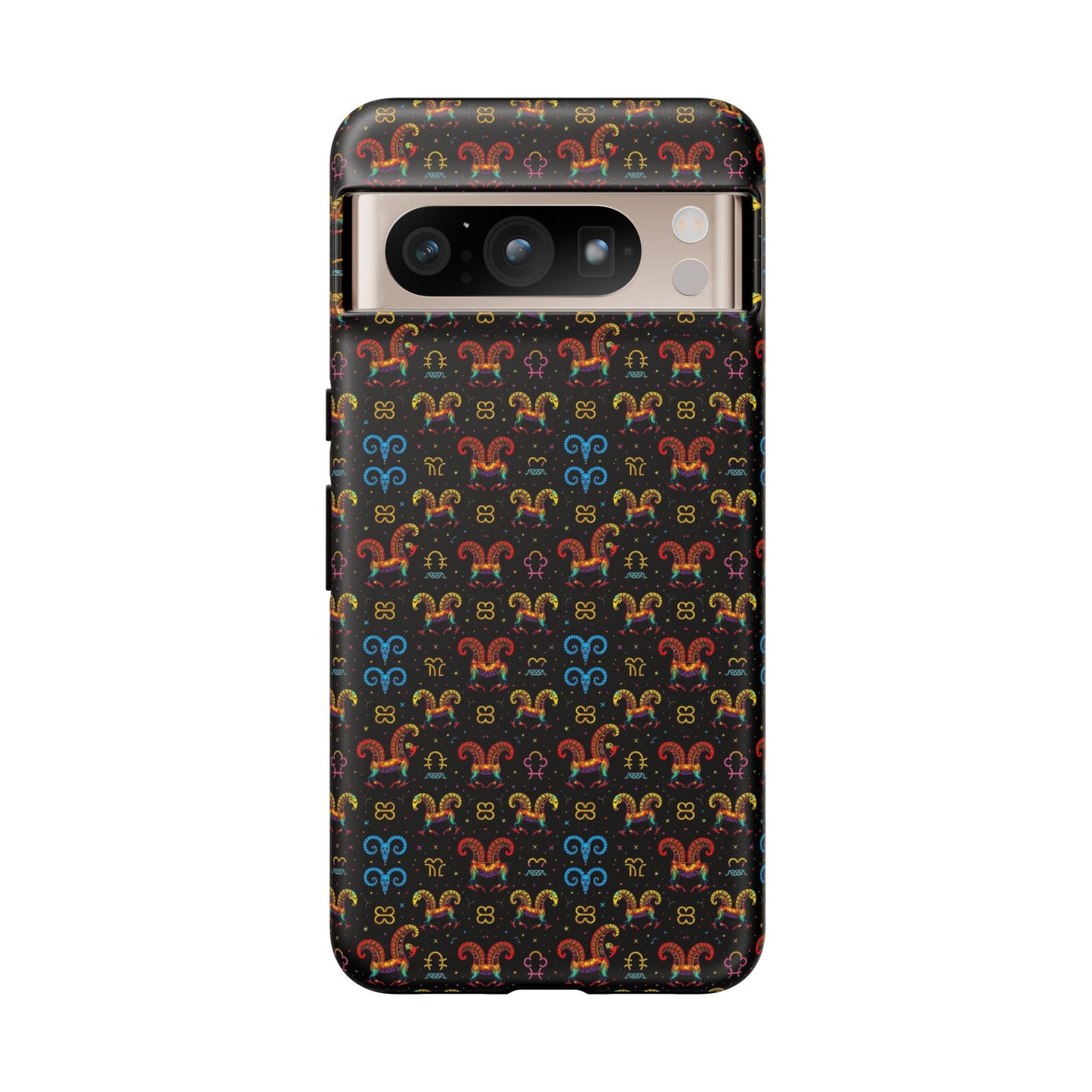 Tough Cases, Aries, Zodiac v1, Metal Pattern