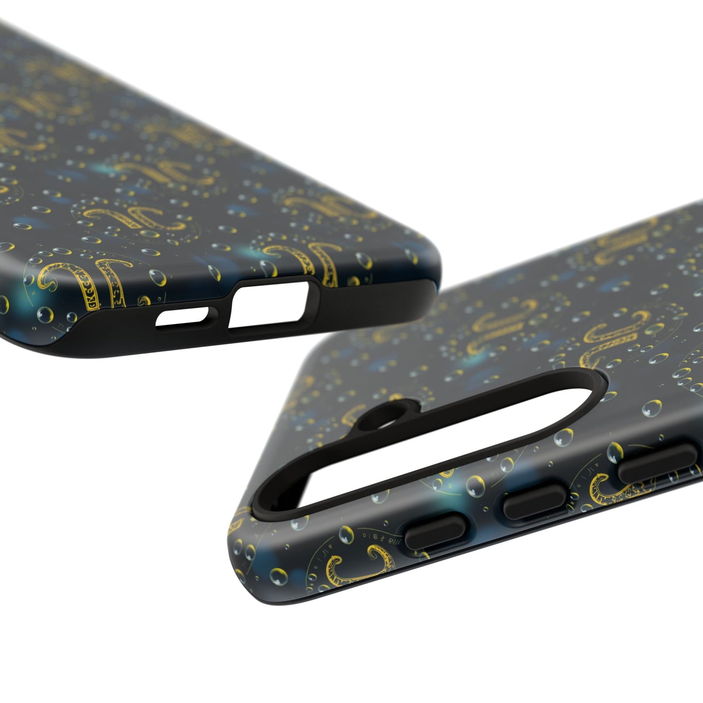 Tough Cases, Aquarius, Zodiac v2, Bubble Pattern