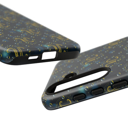 Tough Cases, Aquarius, Zodiac v2, Bubble Pattern