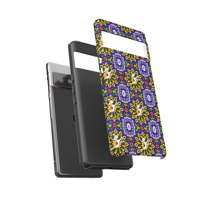 Tough Cases, Sagittarius, Zodiac v1, Flower Pattern