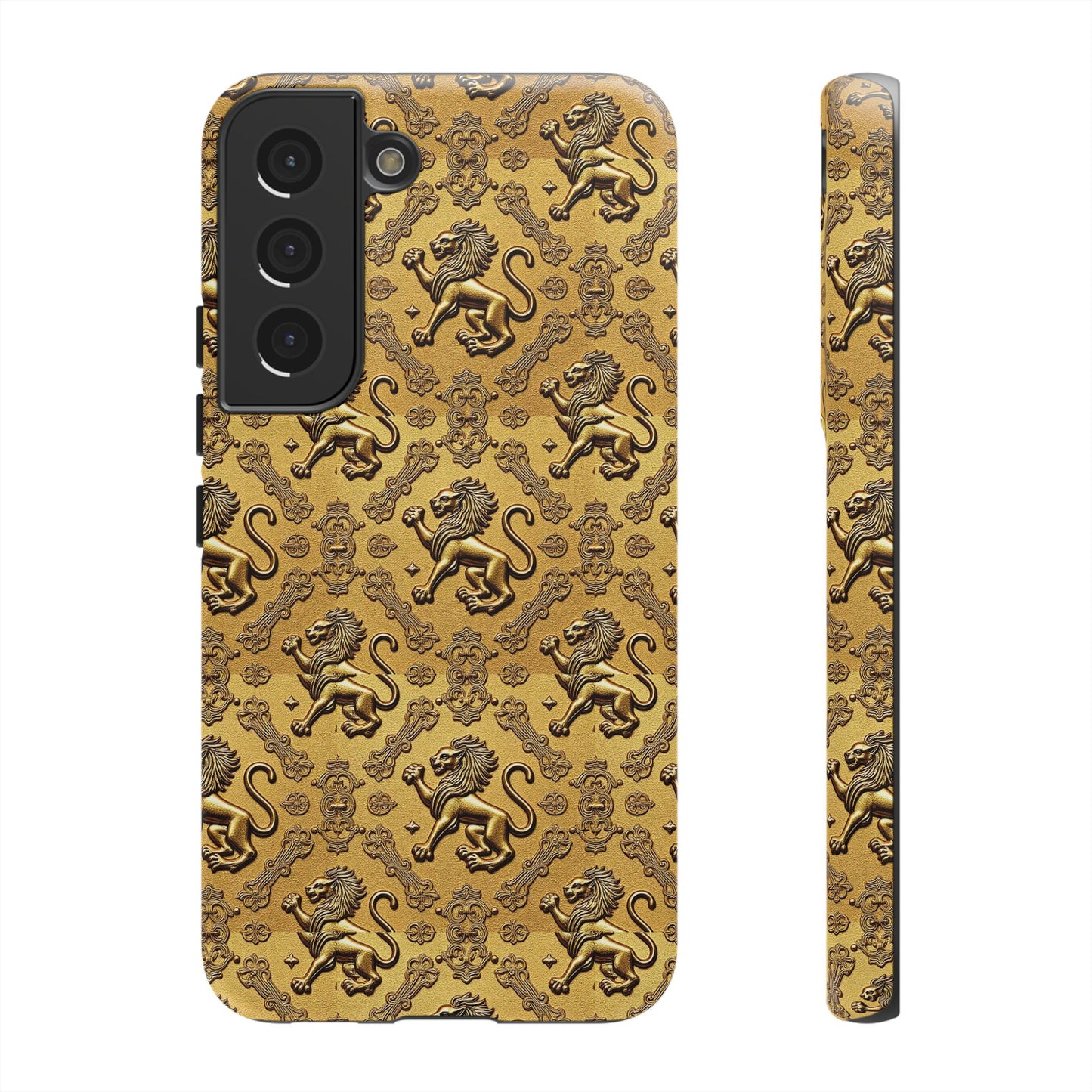 Tough Cases, Leo, Zodiac, Metal Pattern