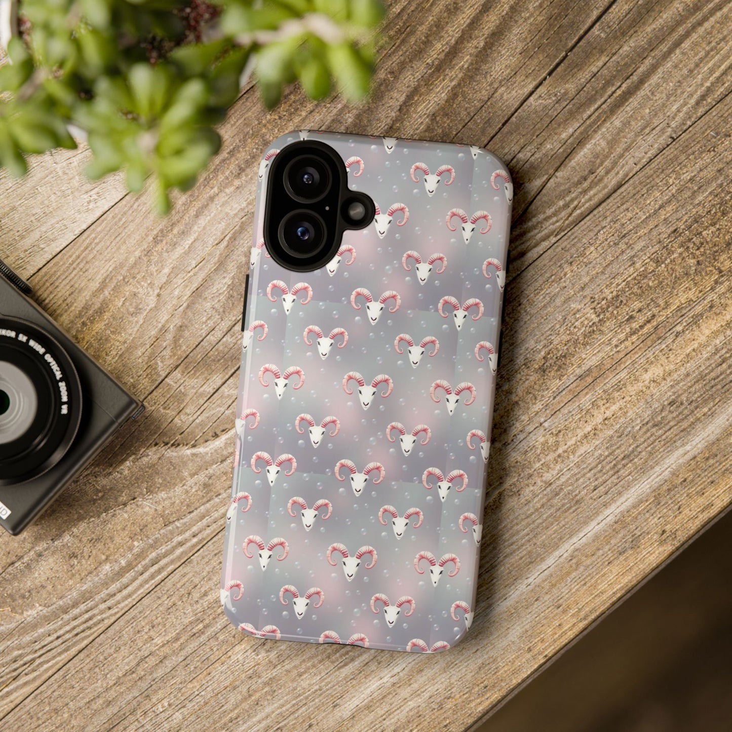 Tough Cases, Aries, Zodiac v2, Bubble Pattern