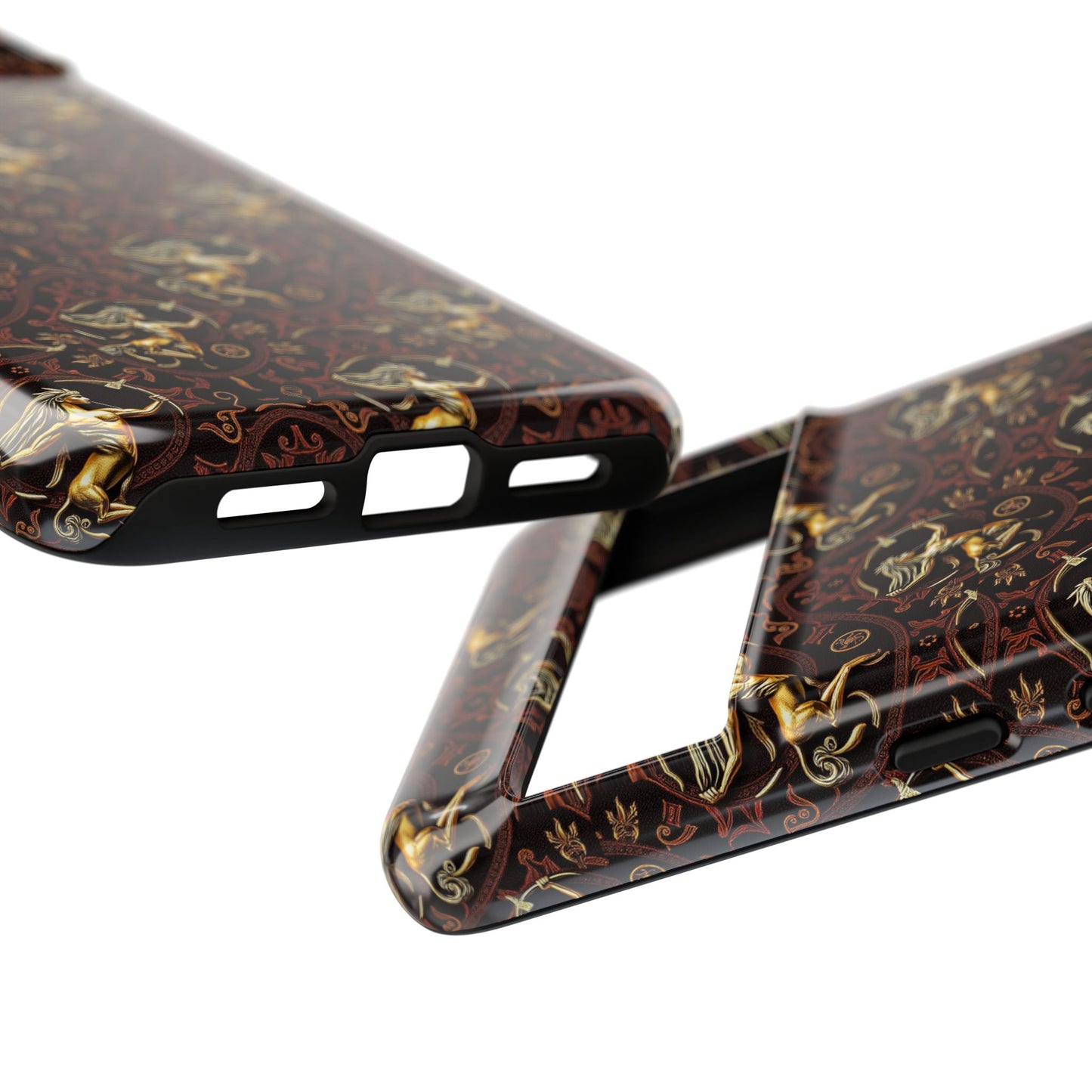 Tough Cases, Sagittarius, Zodiac, Metal Pattern