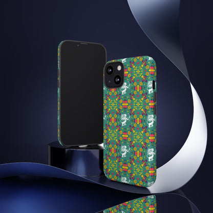 Tough Cases, Sagittarius, Zodiac, Flower Pattern