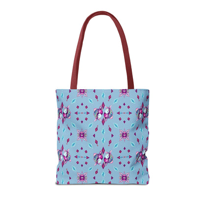 Tote Bag (AOP), Pisces, Zodiac v1, Jewel Pattern