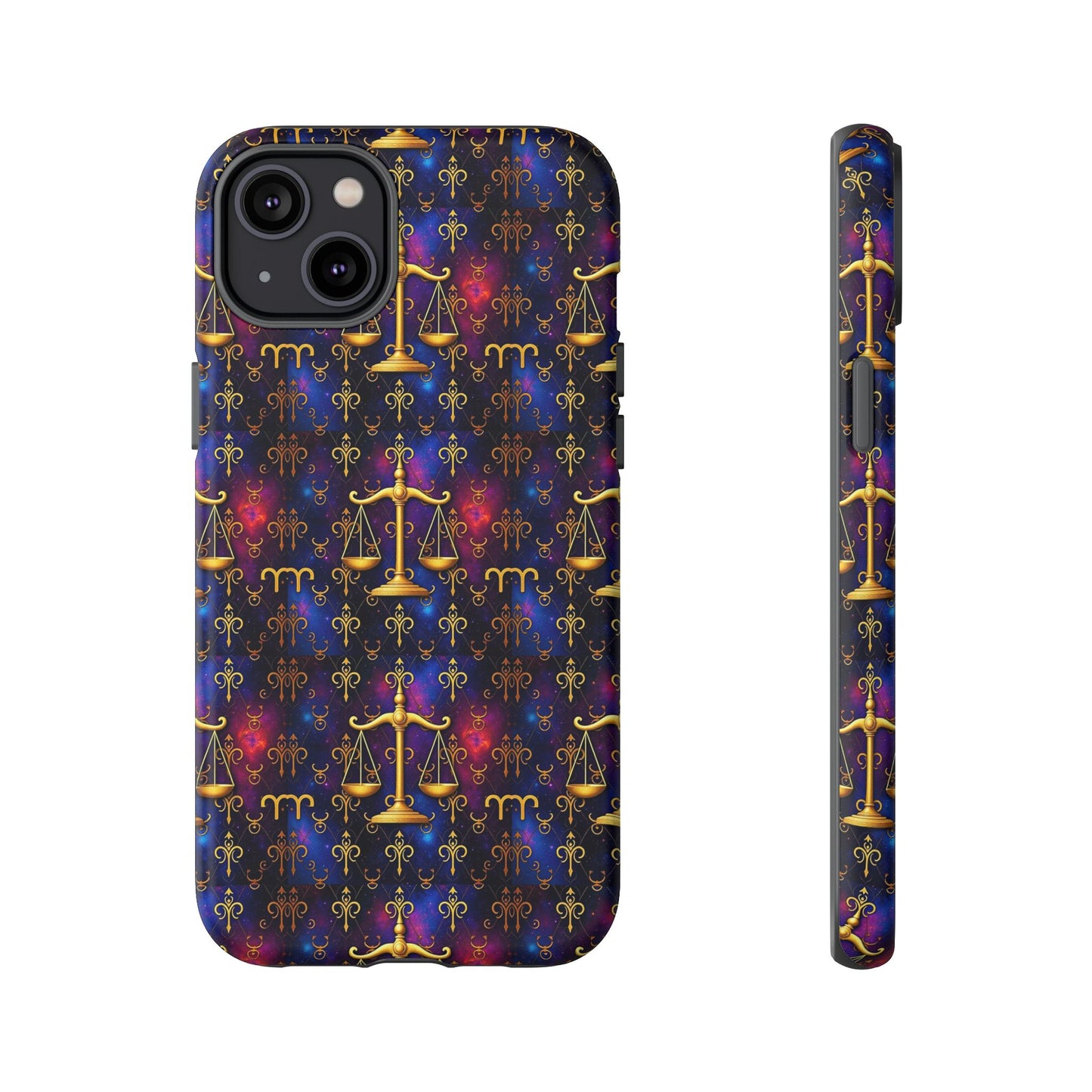 Tough Cases, Libra, Zodiac v2, Metal Pattern