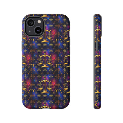 Tough Cases, Libra, Zodiac v2, Metal Pattern